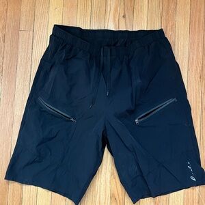 Black Men's Bike Shorts